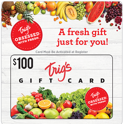 Trig's Gift Card $100