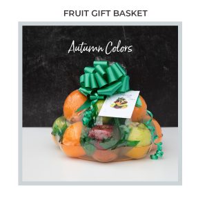 Image of Trig's Autumn Colors Fruit Gift Basket