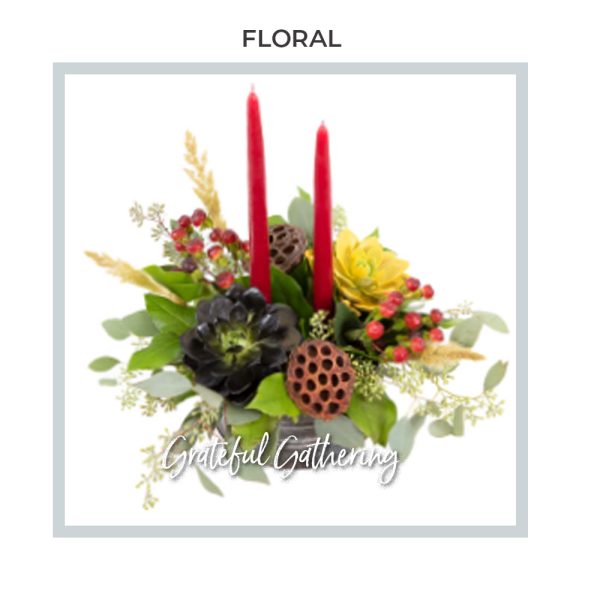 Image of the Grateful Gathering floral arrangement from our Trig's Floral and Home department.