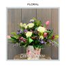 image of the Cadbury Surprise floral arrangement from Trig's floral and home.