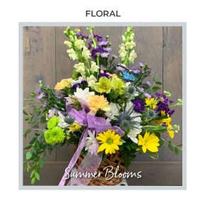 Image of the Trig's Floral and Home Summer Blooms arrangement.